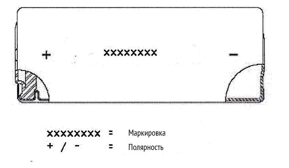 Прямая полярность аккумулятора фото