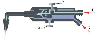 Сварочная горелка для газовой сварки:
