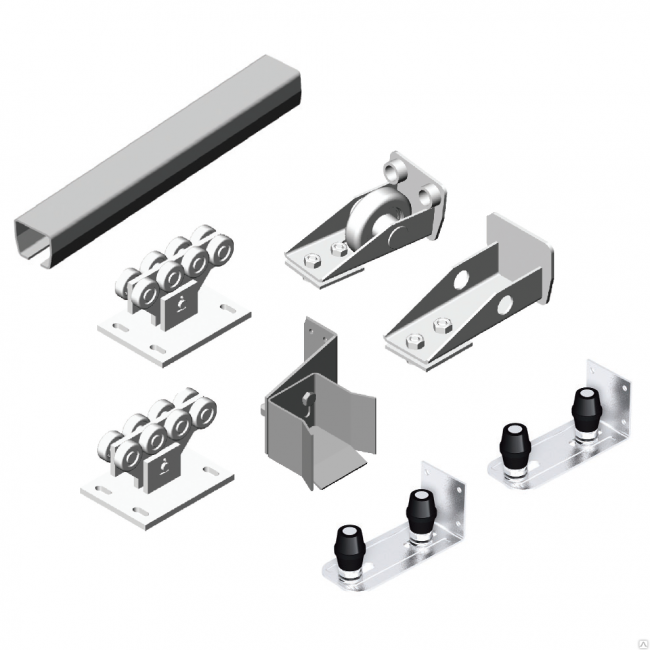 Комплектующие откатных ворот