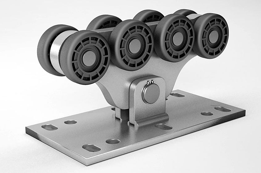 Комплектующие для откатных ворот: ролики Комплектующие для откатных ворот: ролики