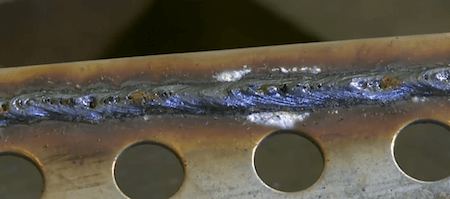 MIG Welding Porosity Example