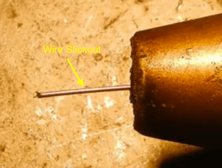 Welding Wire Stickout