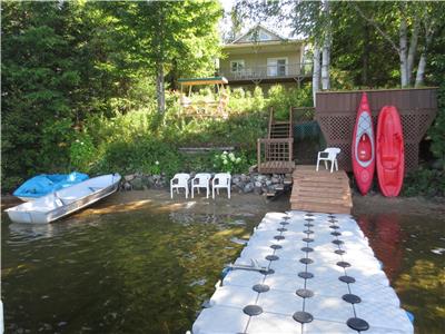 La terrasse sur le lac at lac Labelle