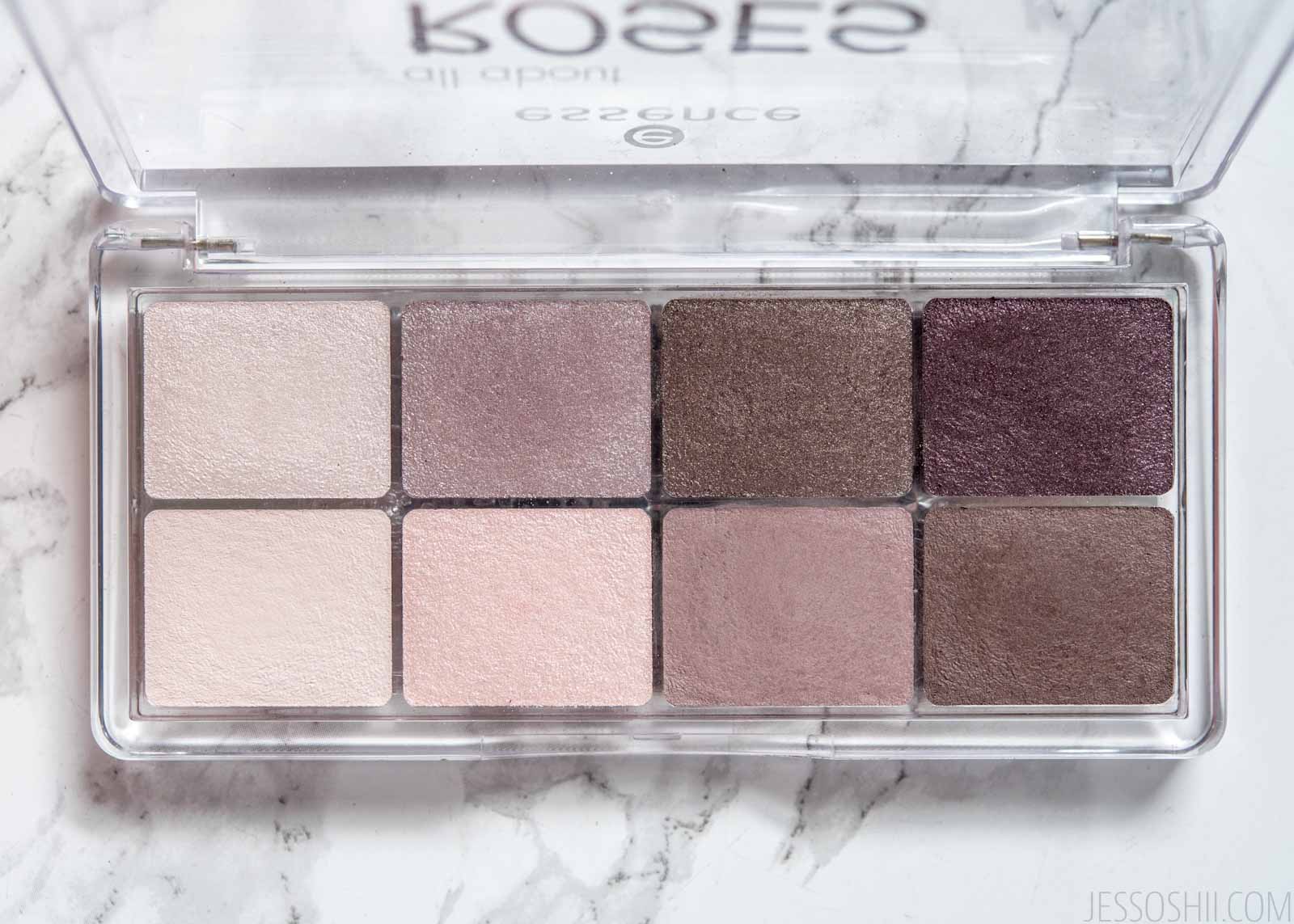 Essence All About Roses Eyeshadow Palette Review & Swatches