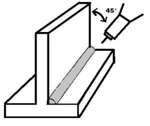 cursive e weld