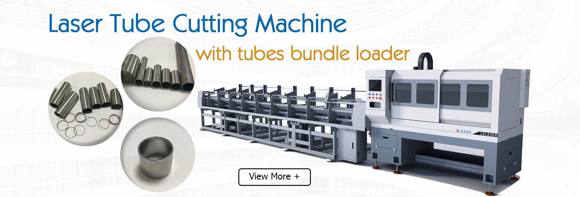 Automatic Bundle Loader Tube Laser Cutting Machine