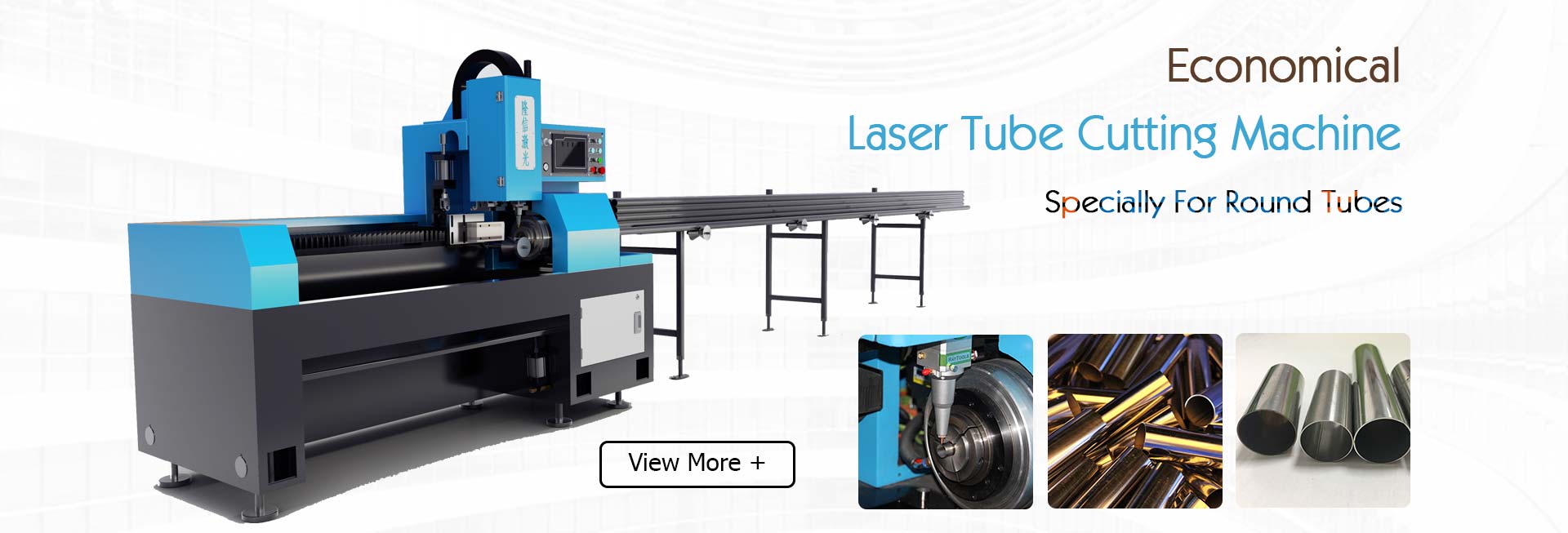 Economical Low Price SS 304 Tube Laser Cutting Machine